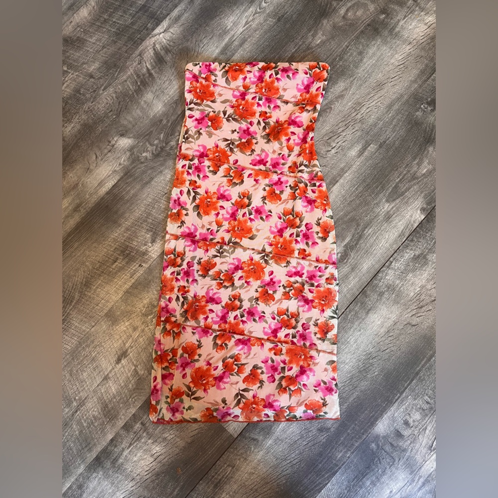 Rolla Coster Pink and Orange Floral Dress